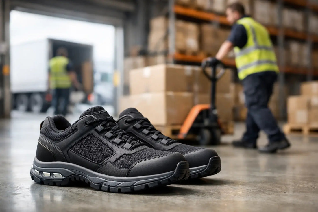 Schuhe für Logistik mit Dämpfung im Check
