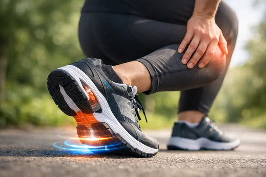 Stoßdämpfende Schuhe für Knieschmerzen