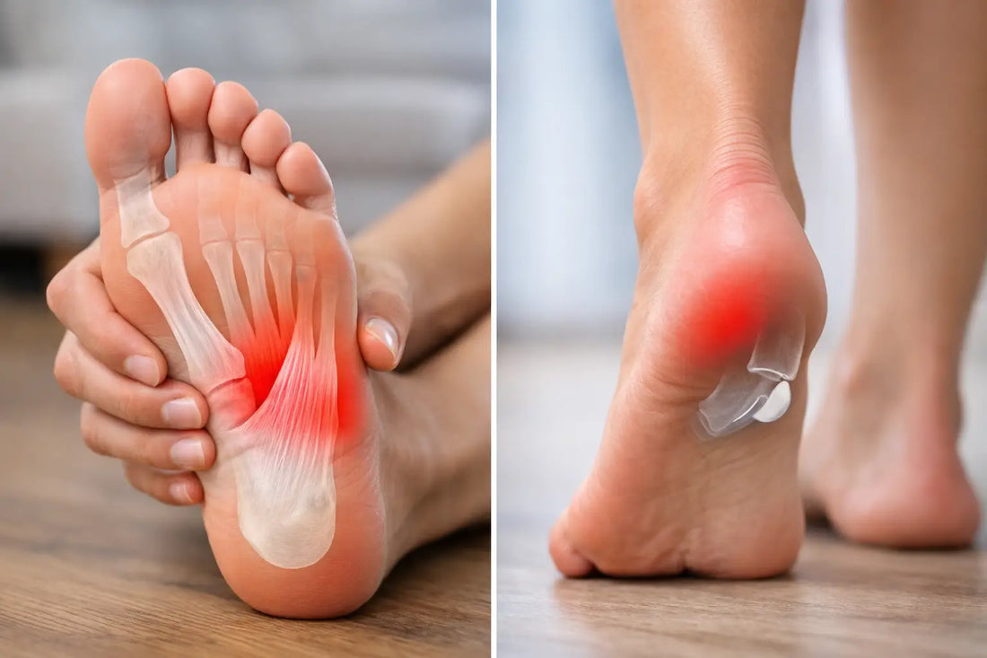 Plantarfasziitis oder Fersensporn - der Unterschied