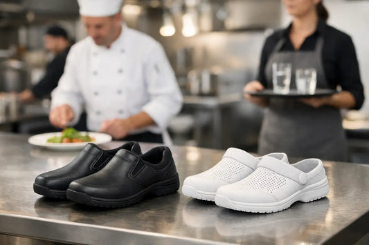 Schuhe für Gastronomie mit Komfort wählen