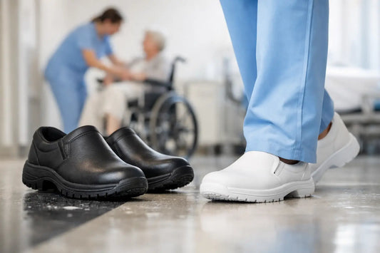 Rutscharme Schuhe für den Pflegealltag richtig wählen