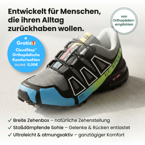 ComfortStep™– Der orthopädische Alltagsschuh